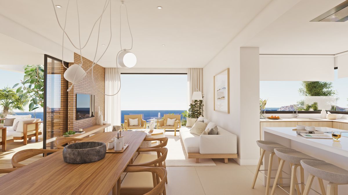 Luxe Nieuwbouw Villa met zeezicht te koop in Benitachell