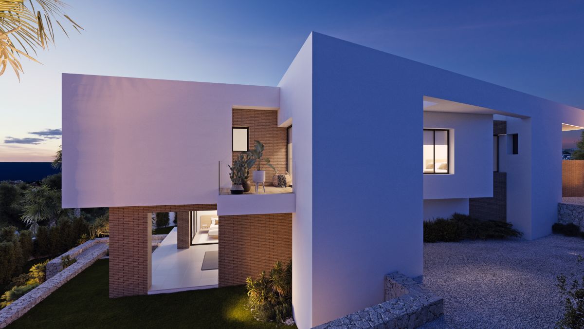 Luxe Nieuwbouw Villa met zeezicht te koop in Benitachell