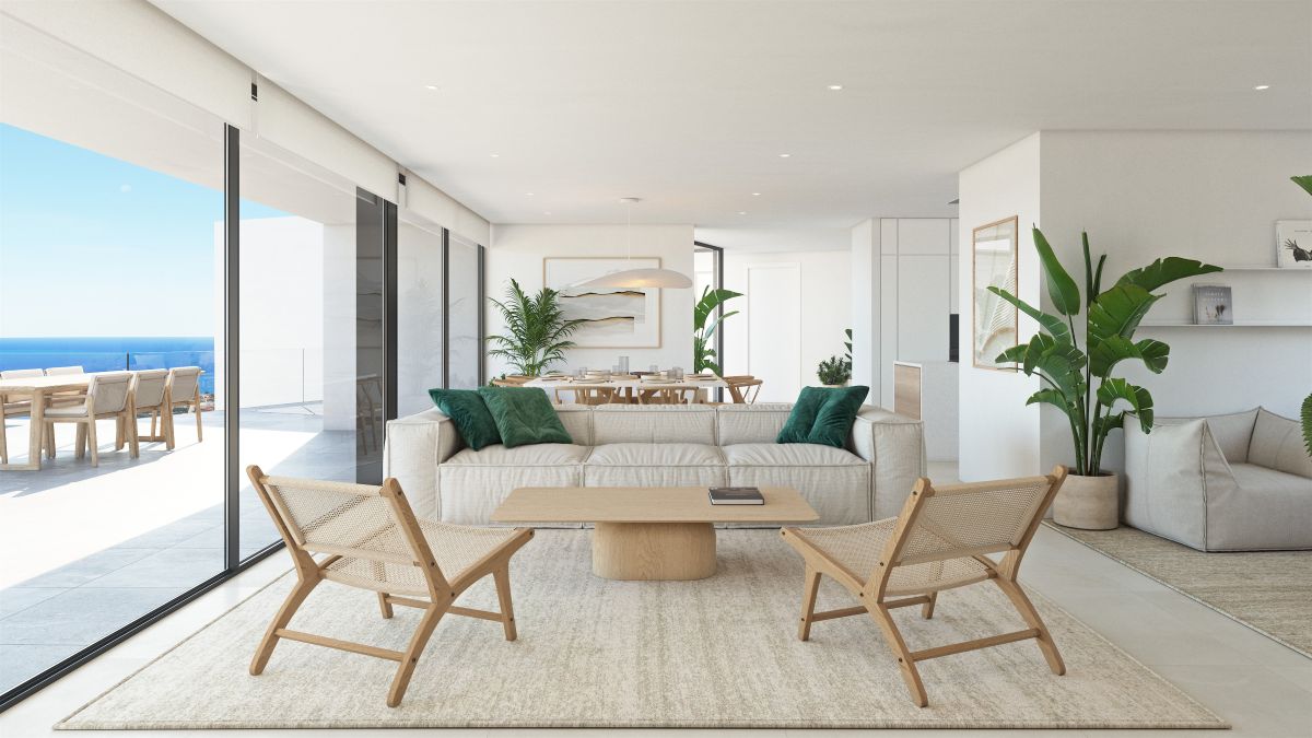 Luxe Nieuwbouw Villa met zeezicht te koop in Benitachell