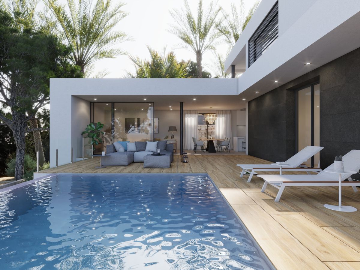 Luxe Nieuwbouw Villa met zeezicht te koop in Benitachell