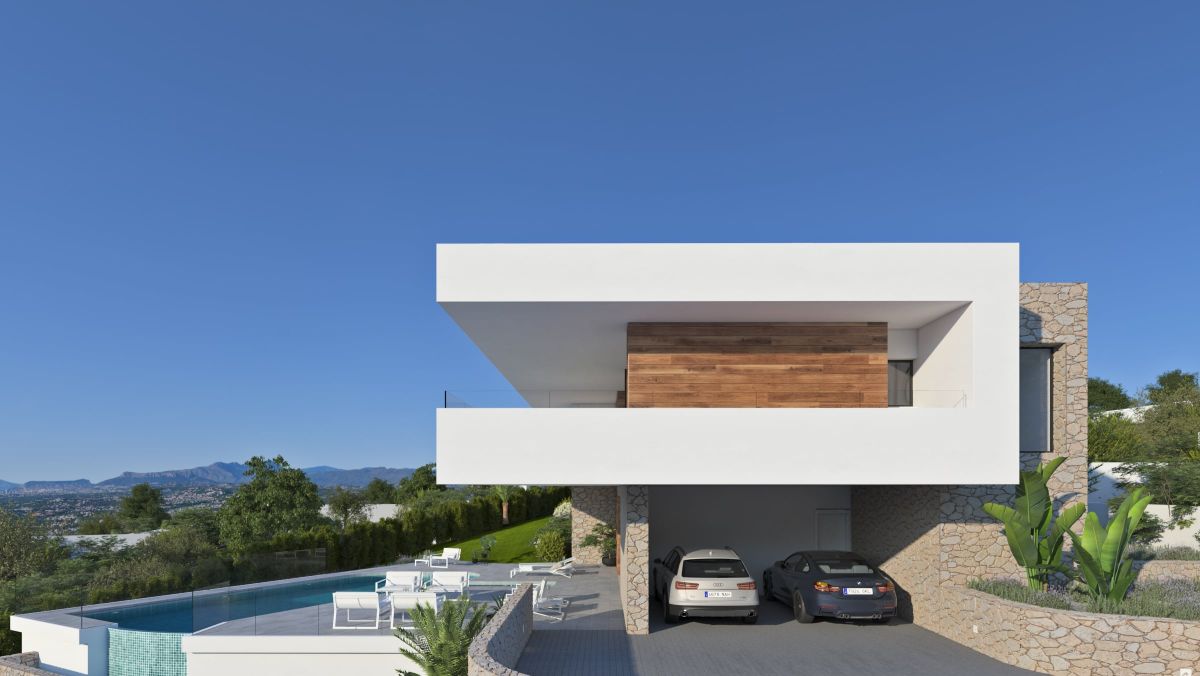 Luxe Nieuwbouw Villa met zeezicht te koop in Benitachell