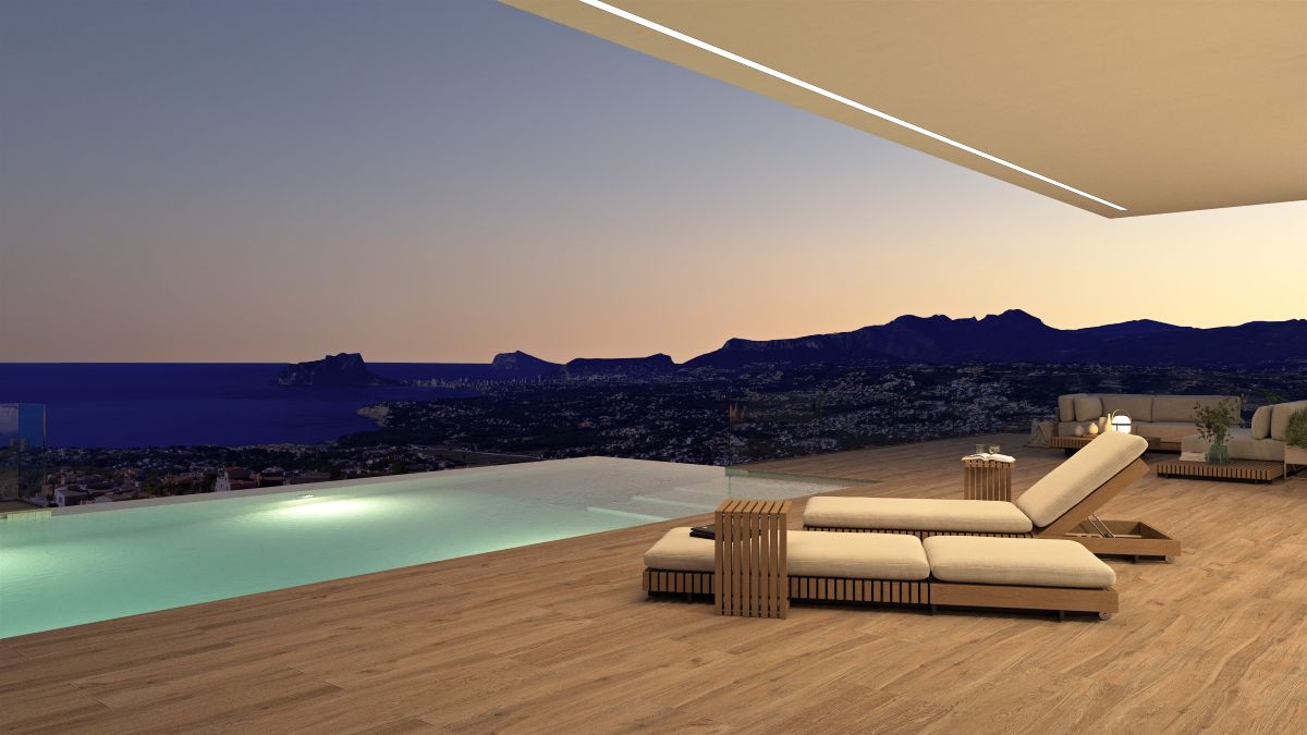 Luxe Nieuwbouw Villa met zeezicht te koop in Benitachell