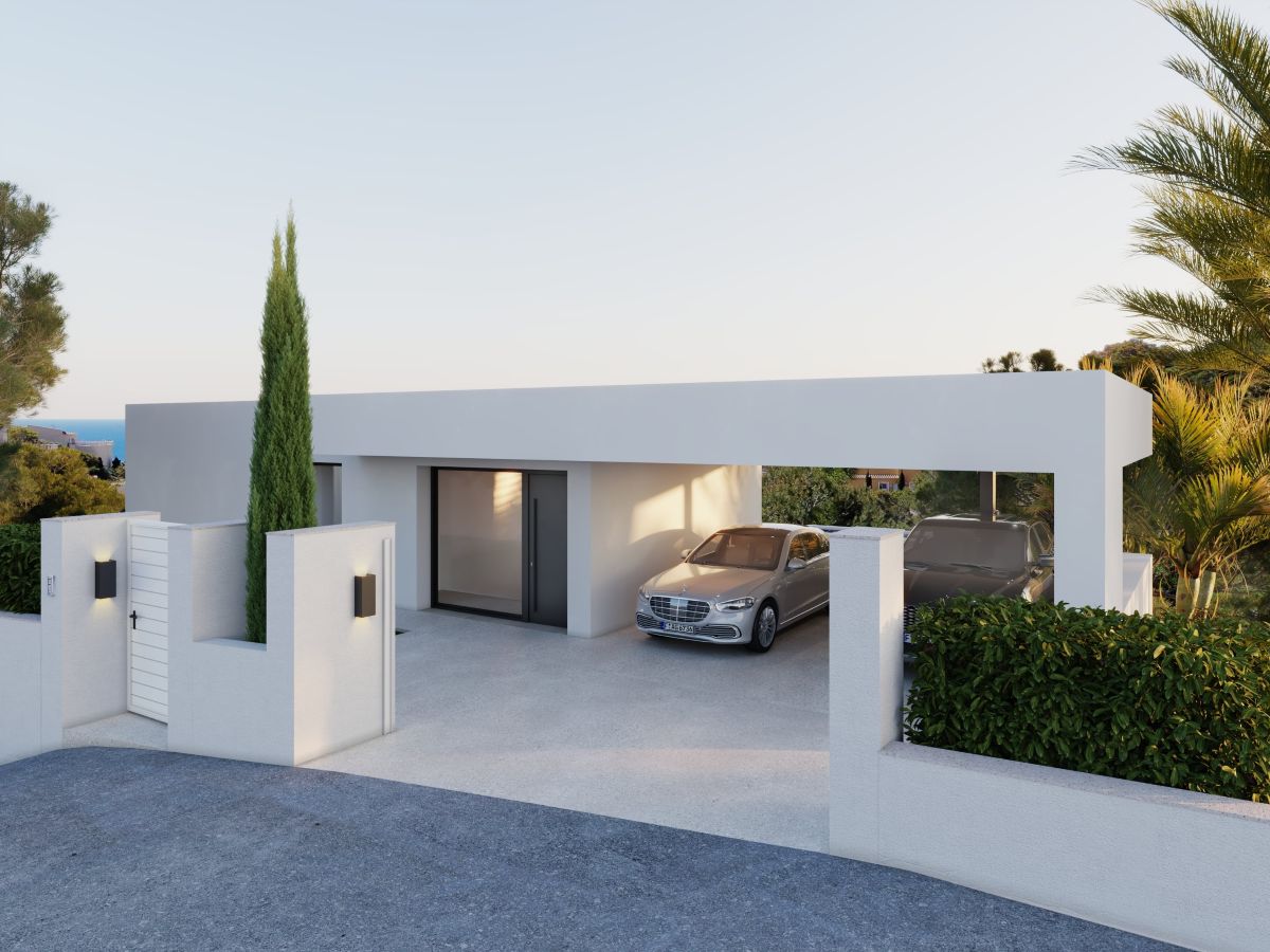 Luxe Nieuwbouw Villa met zeezicht te koop in Benitachell