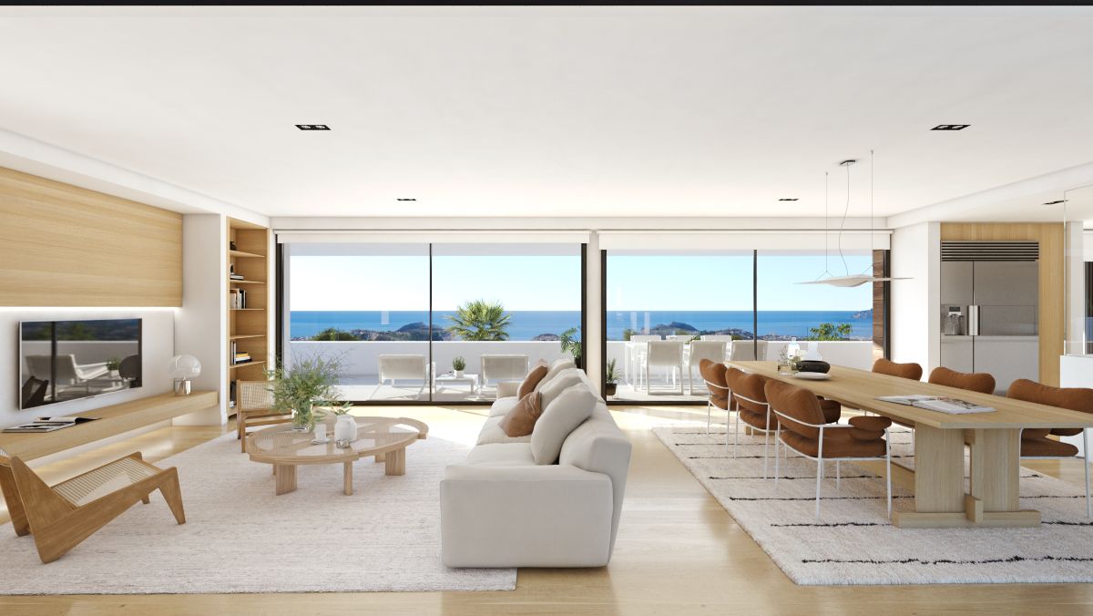 Luxe Nieuwbouw Villa met zeezicht te koop in Benitachell
