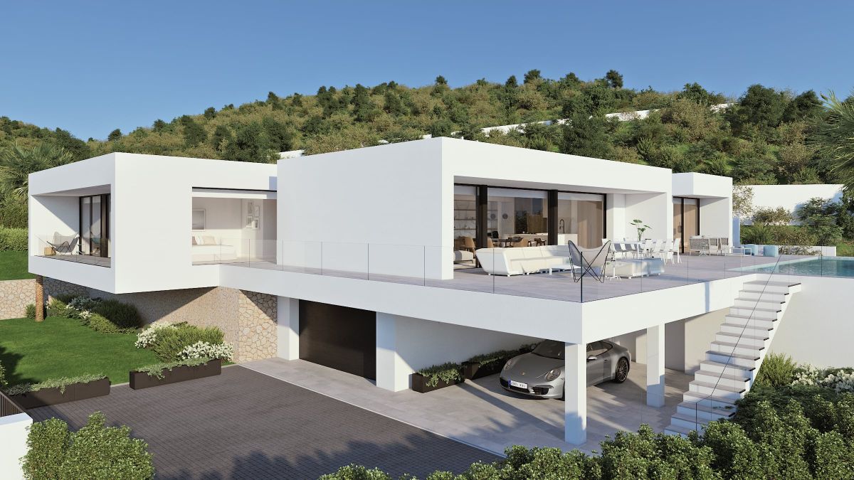 Luxe Nieuwbouw Villa met zeezicht te koop in Benitachell