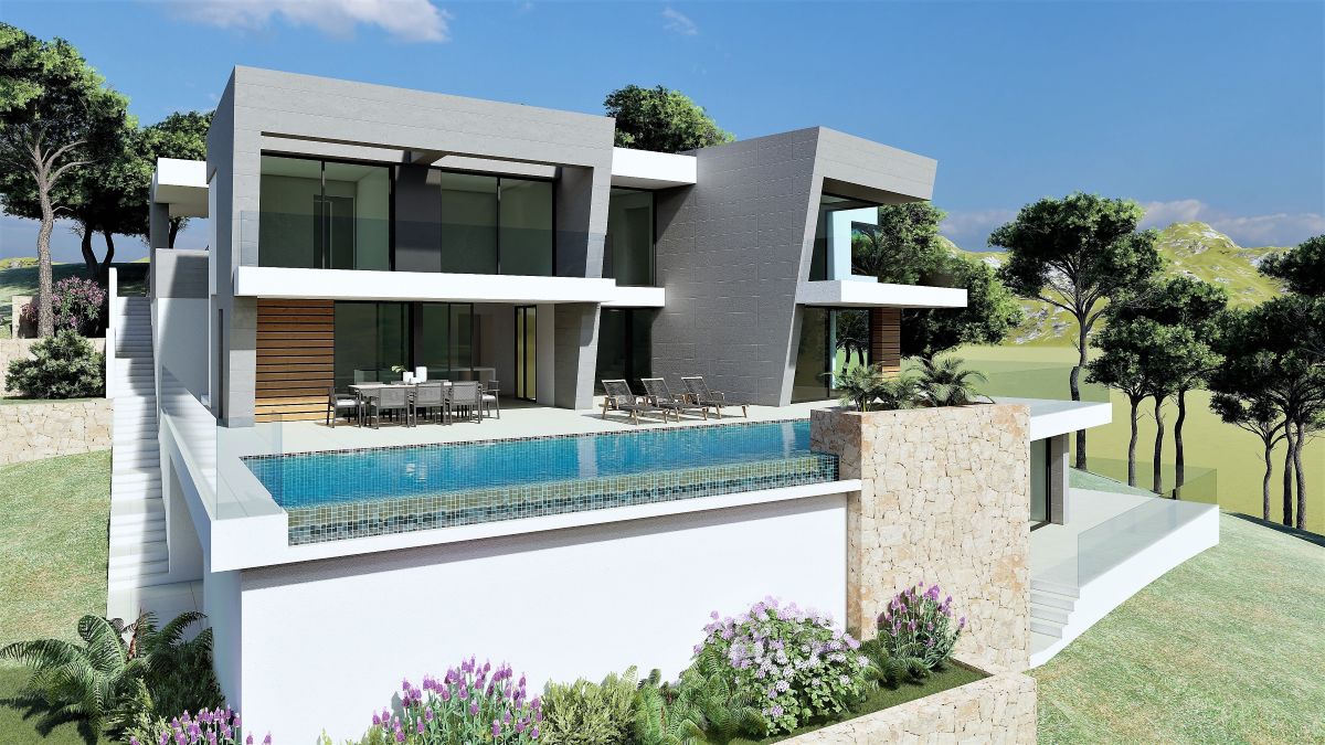 Luxe Nieuwbouw Villa met zeezicht te koop in Benitachell
