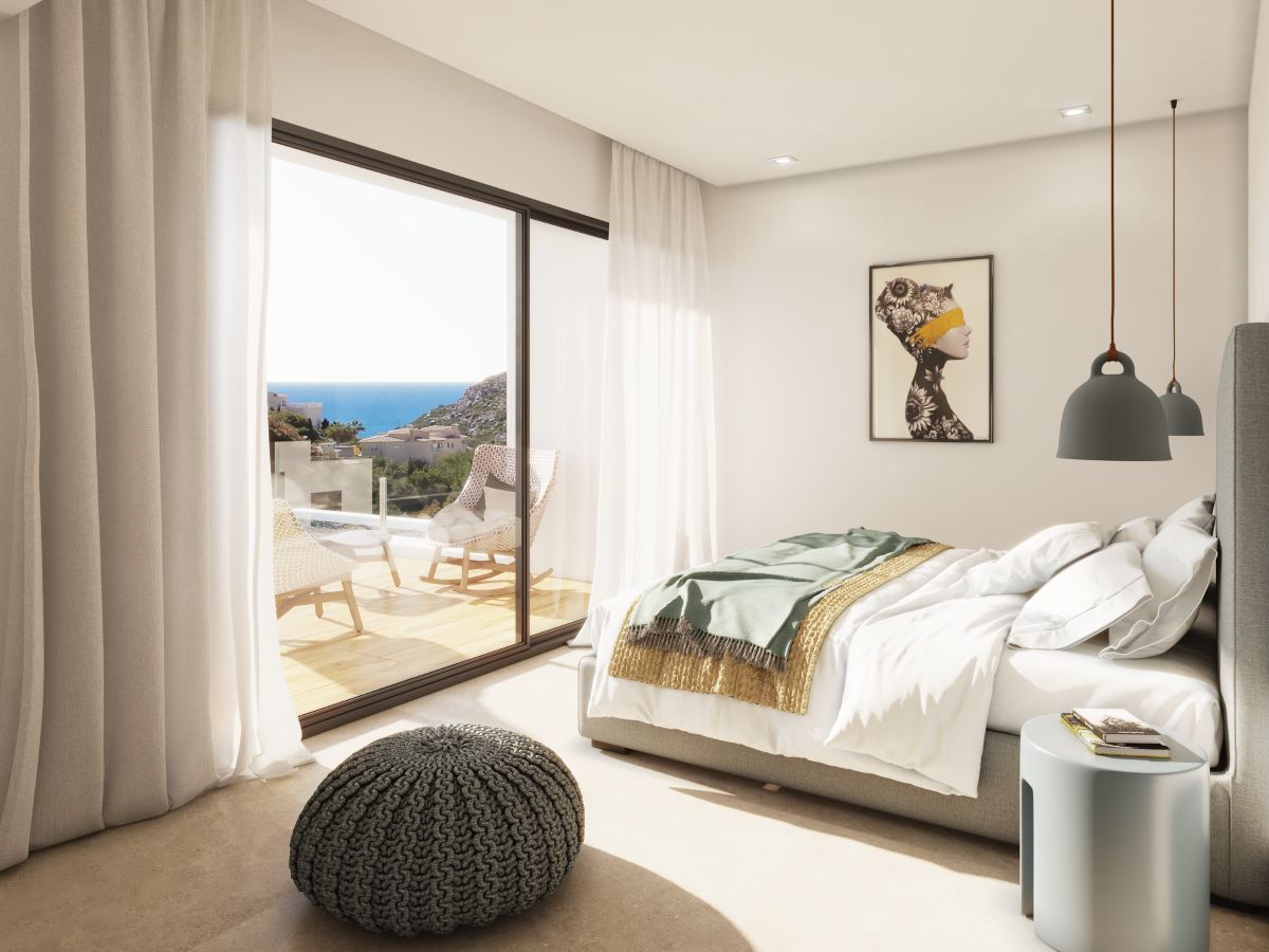 Luxe Nieuwbouw Villa met zeezicht te koop in Benitachell