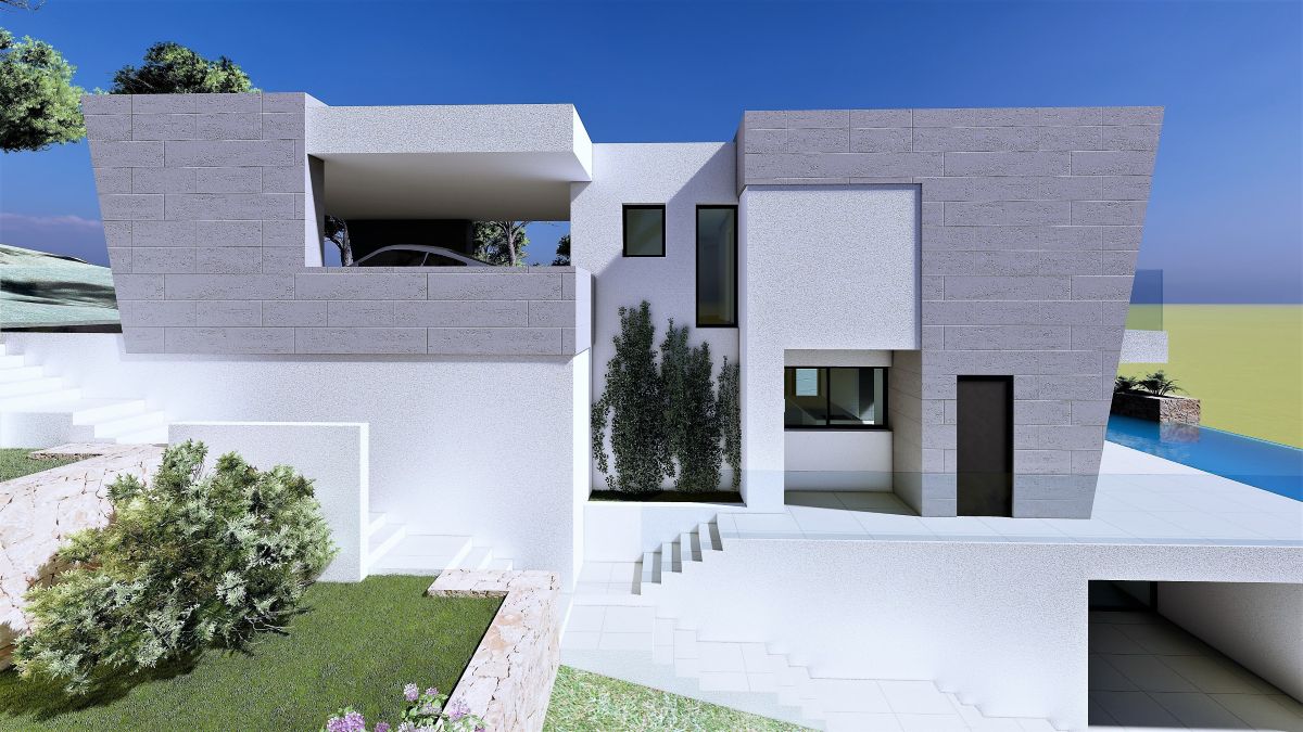Luxe Nieuwbouw Villa met zeezicht te koop in Benitachell