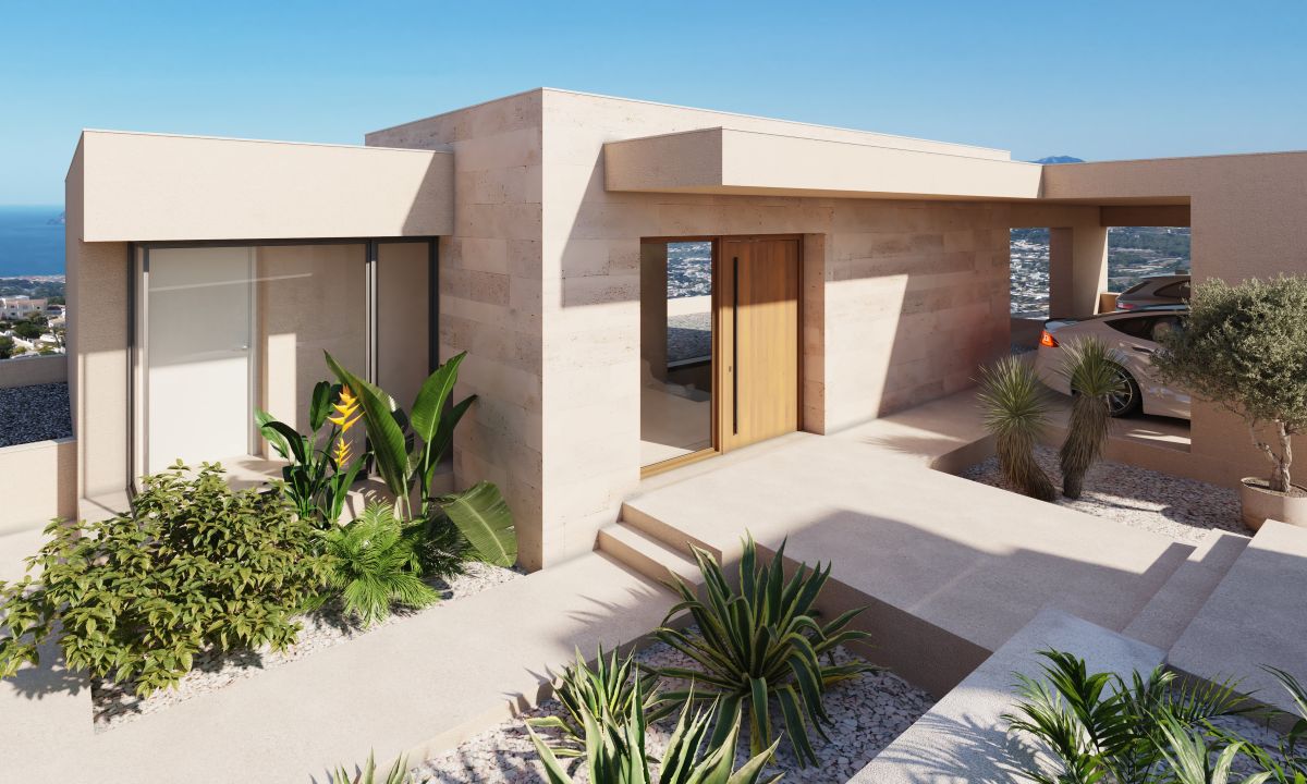 Luxe Nieuwbouw Villa met zeezicht te koop in Benitachell