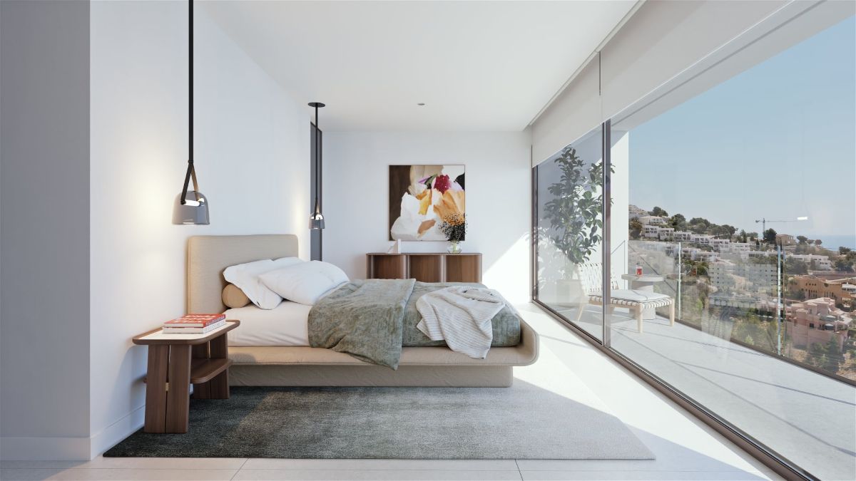 Luxe Nieuwbouw Villa met zeezicht te koop in Altea
