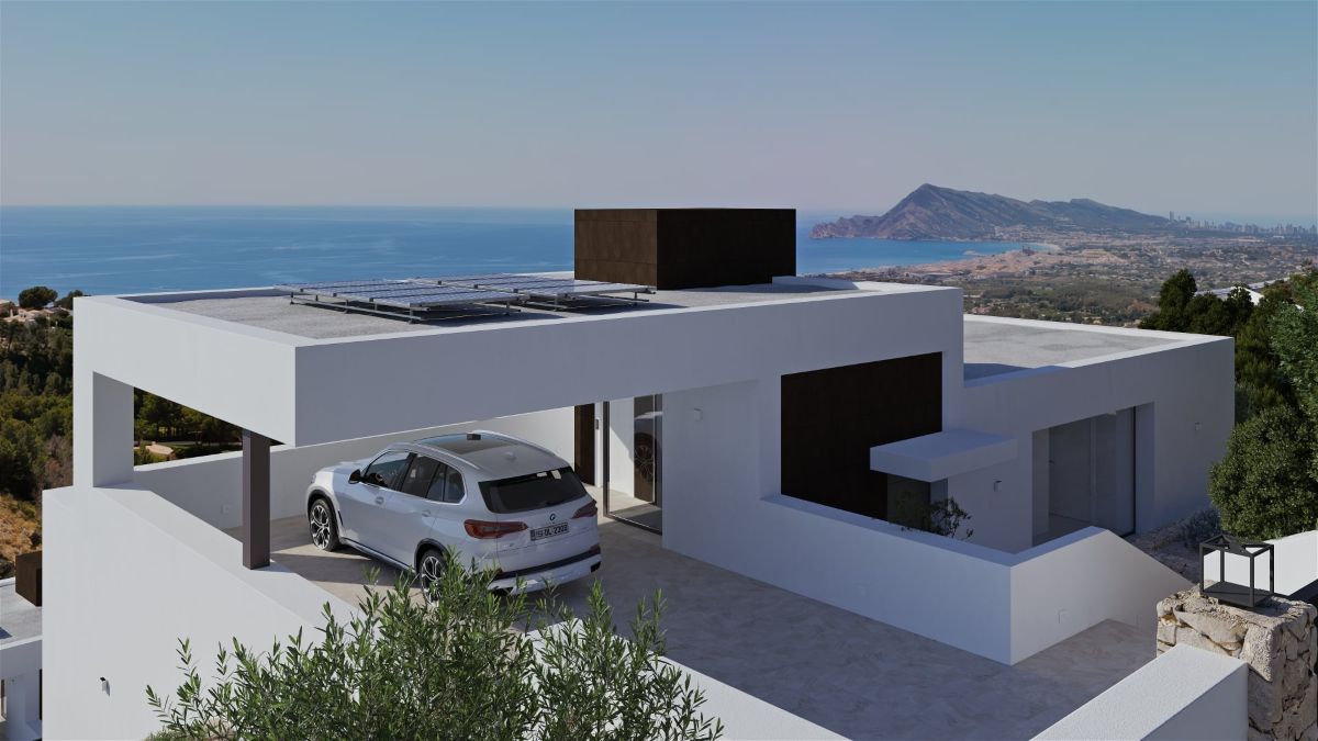 Luxe Nieuwbouw Villa met zeezicht te koop in Altea