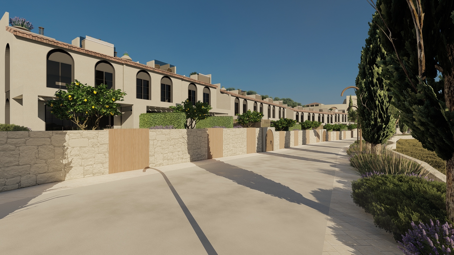 Nieuwbouw Geschakelde woning in Guaro