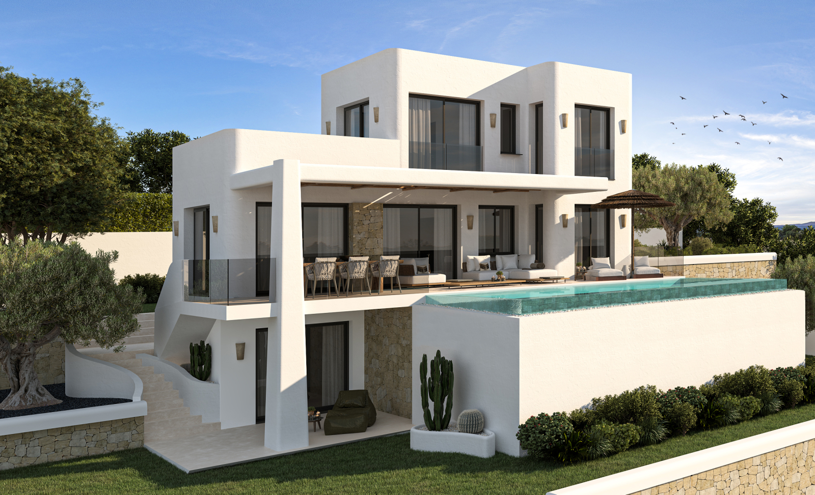 DP-31-MGM-Albufera10-8 Luxe nieuwbouw villa met zee- en bergzicht in Pedreguer