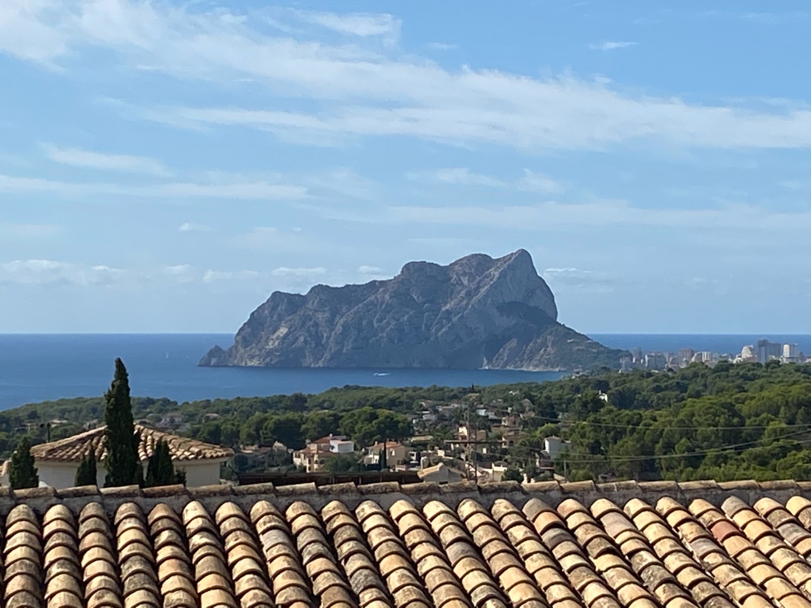 Exclusieve luxe villa te koop in Moraira met zeezicht