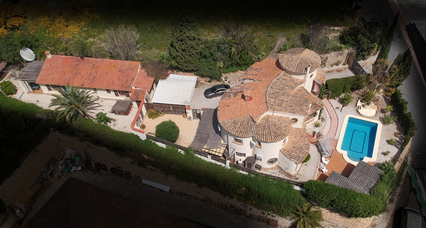 Villa met zeezicht en op loopafstand strand in Benissa