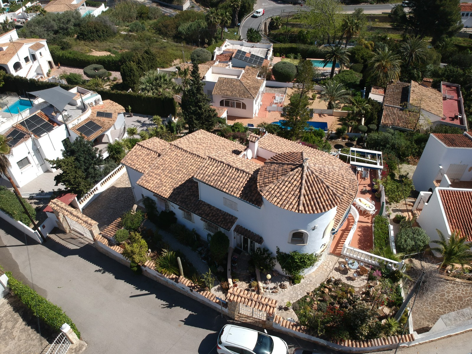 Elegante villa in Benissa op toplocatie met uitzicht op zee
