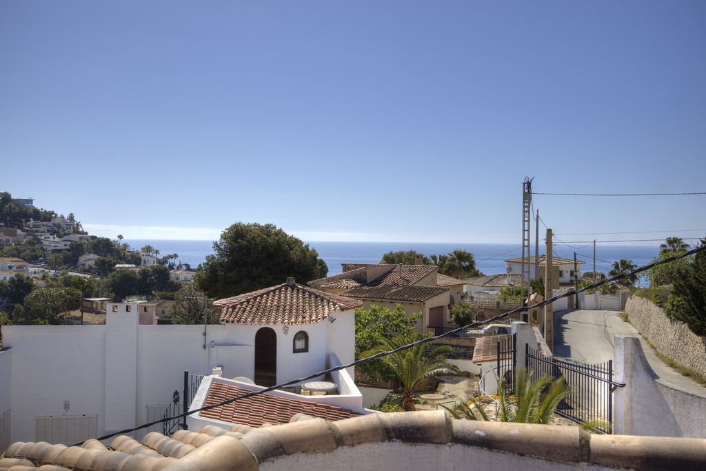 Elegante villa in Benissa op toplocatie met uitzicht op zee