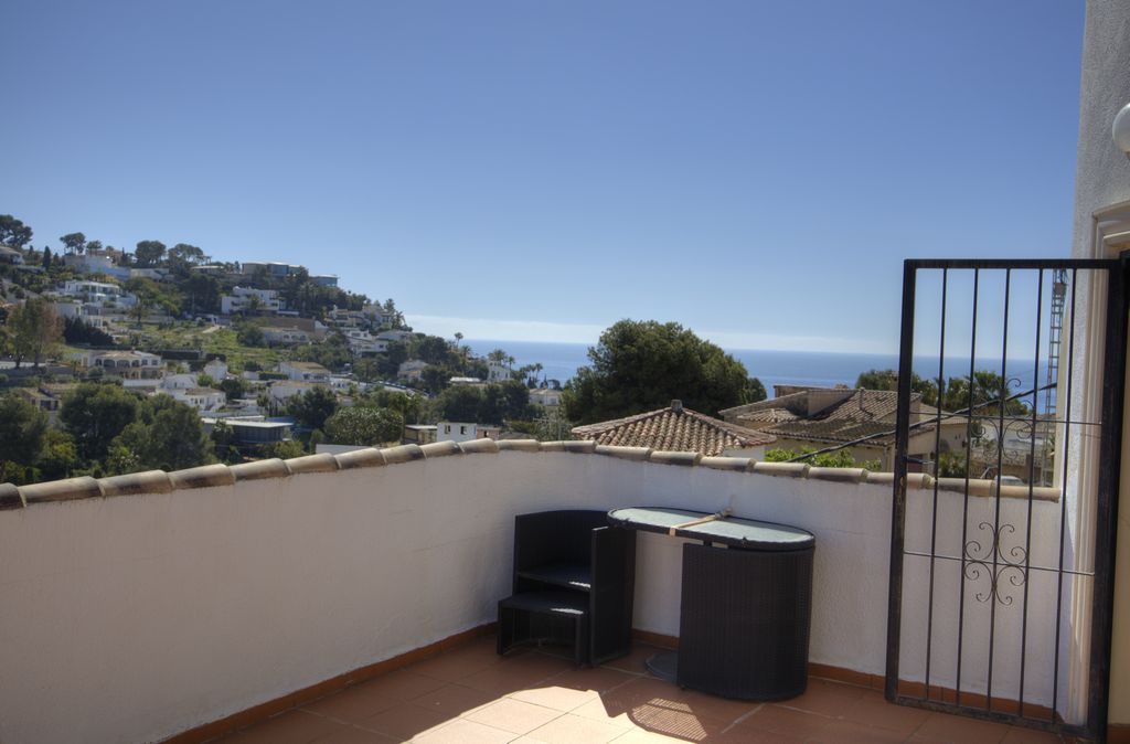 Elegante villa in Benissa op toplocatie met uitzicht op zee