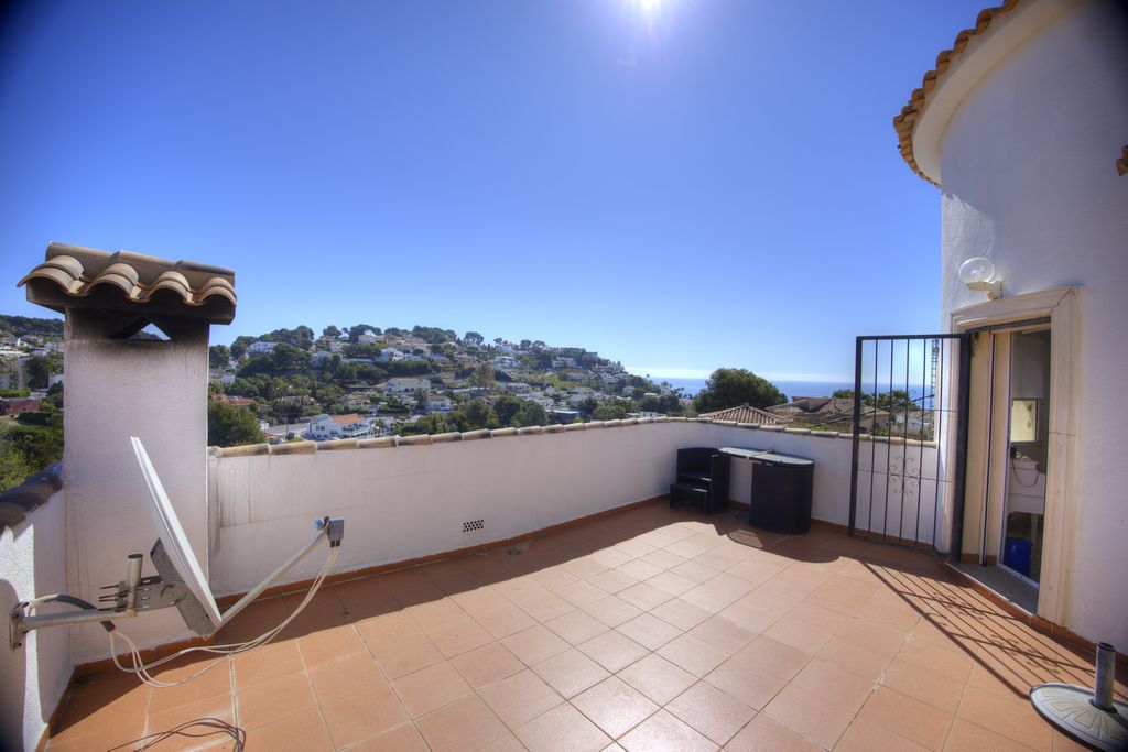 Elegante villa in Benissa op toplocatie met uitzicht op zee