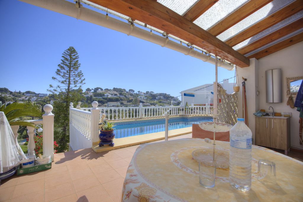 Elegante villa in Benissa op toplocatie met uitzicht op zee