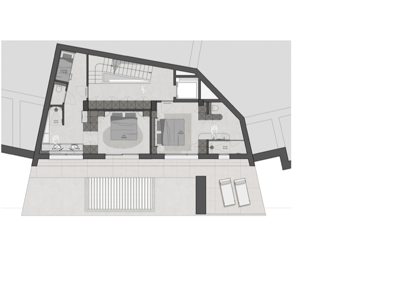 Nieuwbouw luxe Ibiza stijl villa te koop in Benissa