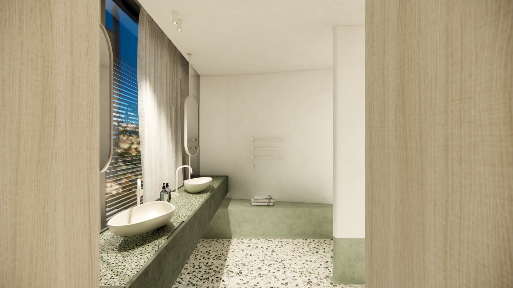 Nieuwbouw luxe Ibiza stijl villa te koop in Benissa