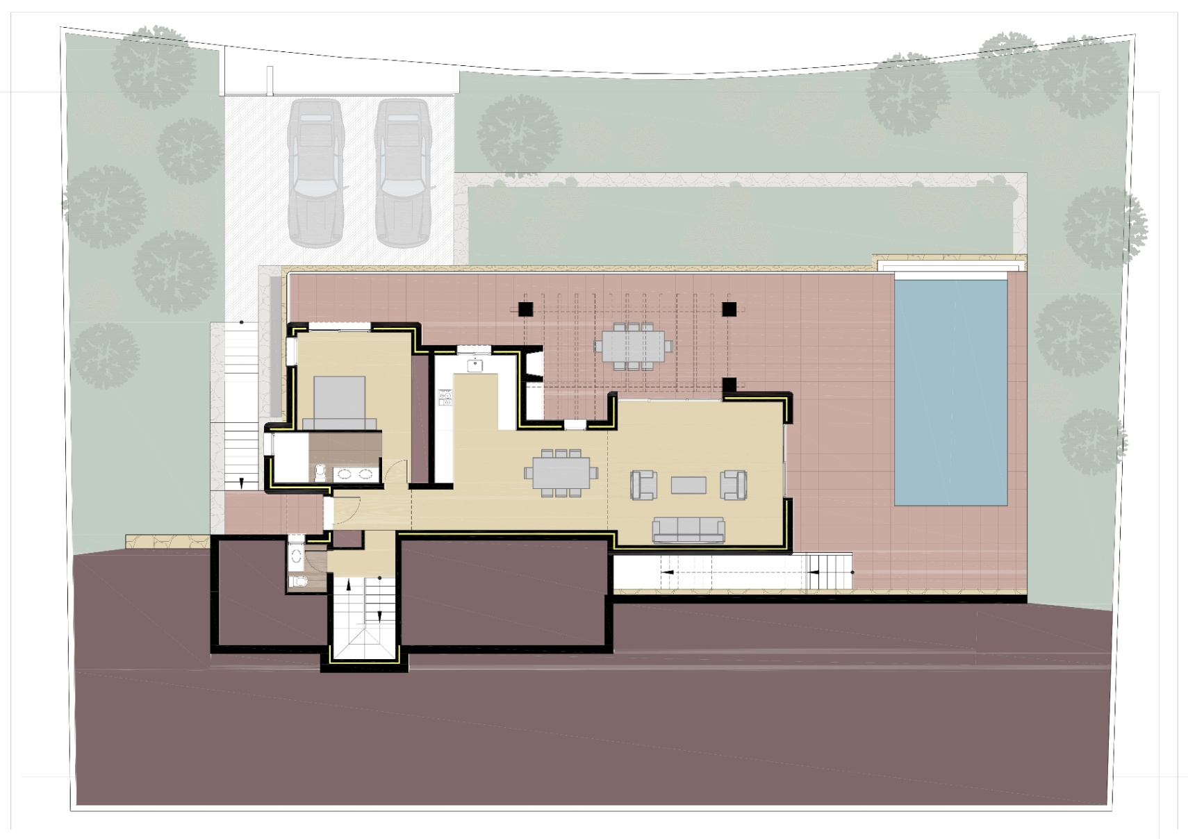 Nieuw te bouwen Ibiza stijl villa in Javea