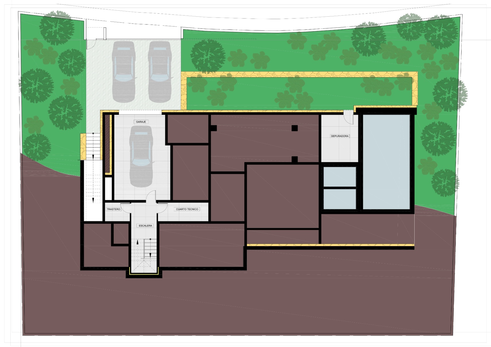 Nieuw te bouwen Ibiza stijl villa in Javea