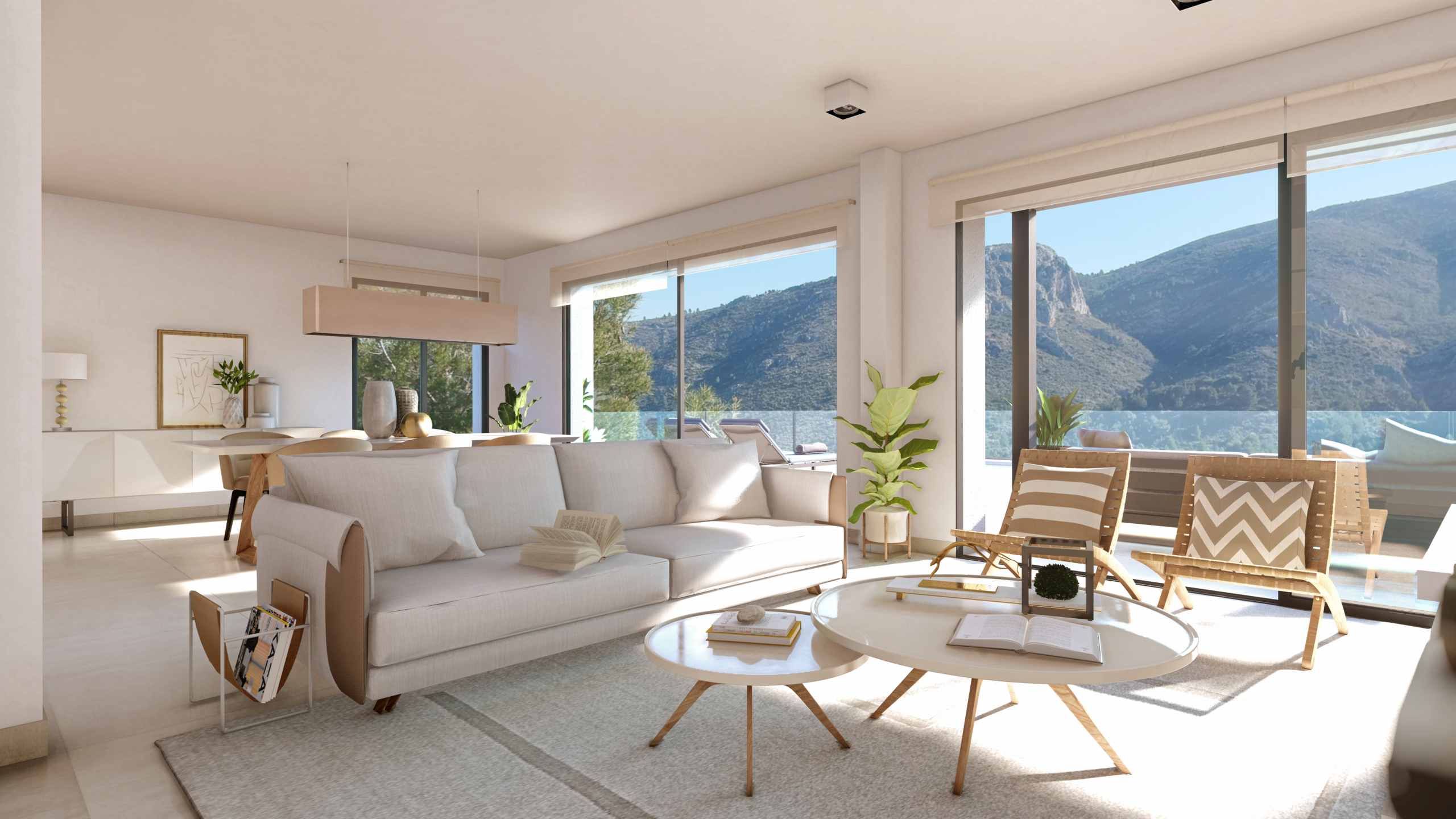 Nieuw te bouwen moderne villa in Pedreguer