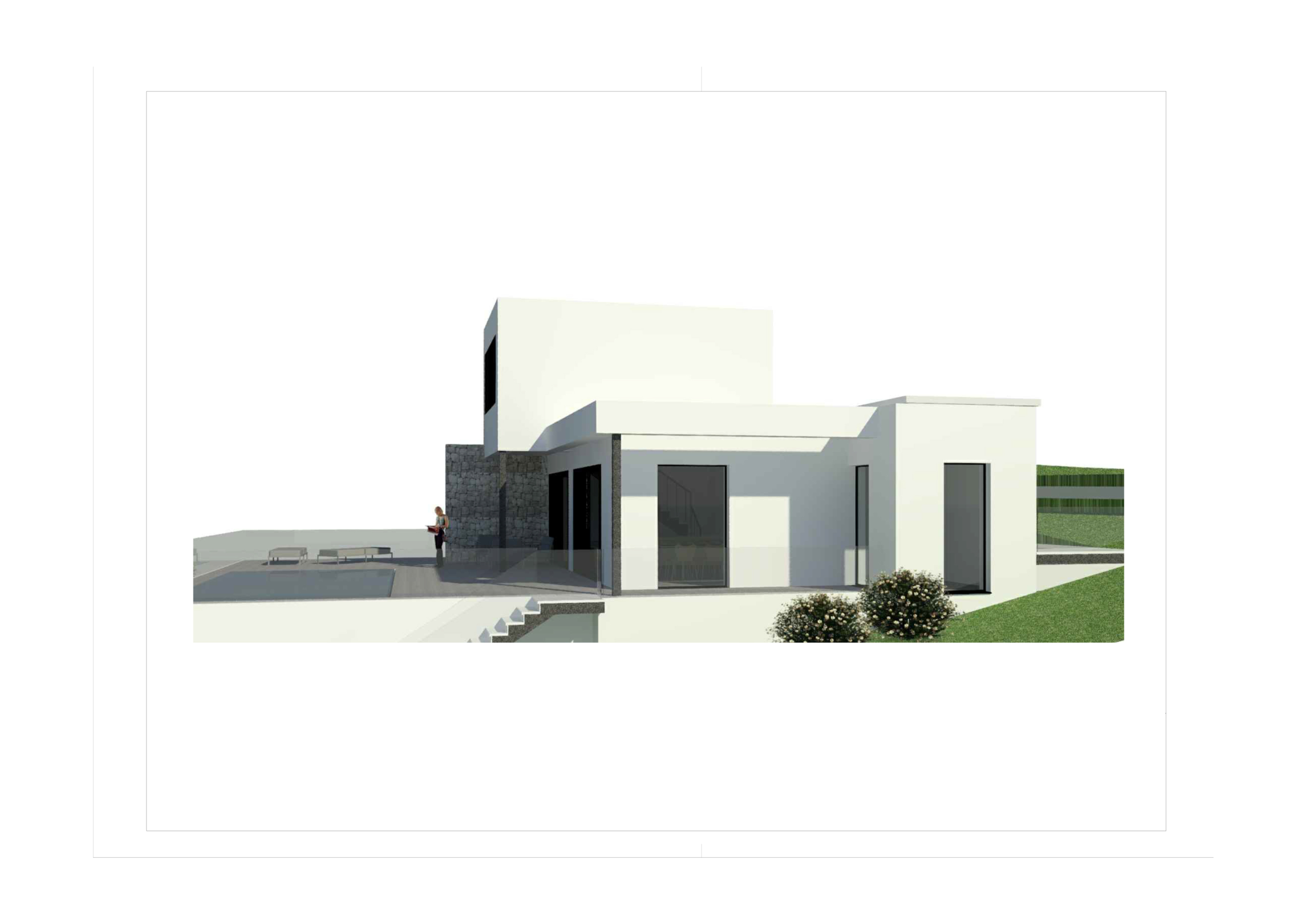 Nieuw te bouwen moderne villa in Pedreguer