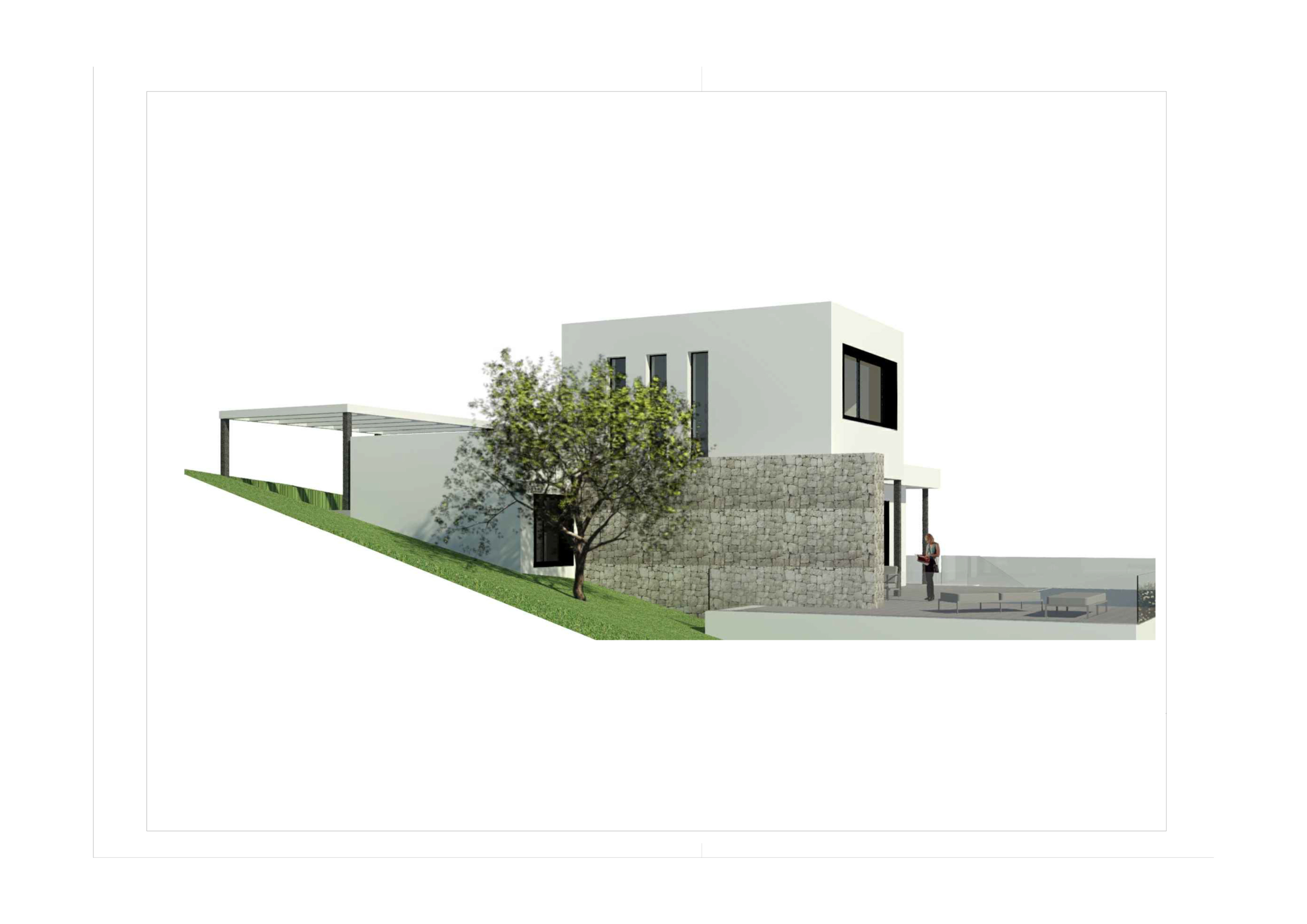 Nieuw te bouwen moderne villa in Pedreguer