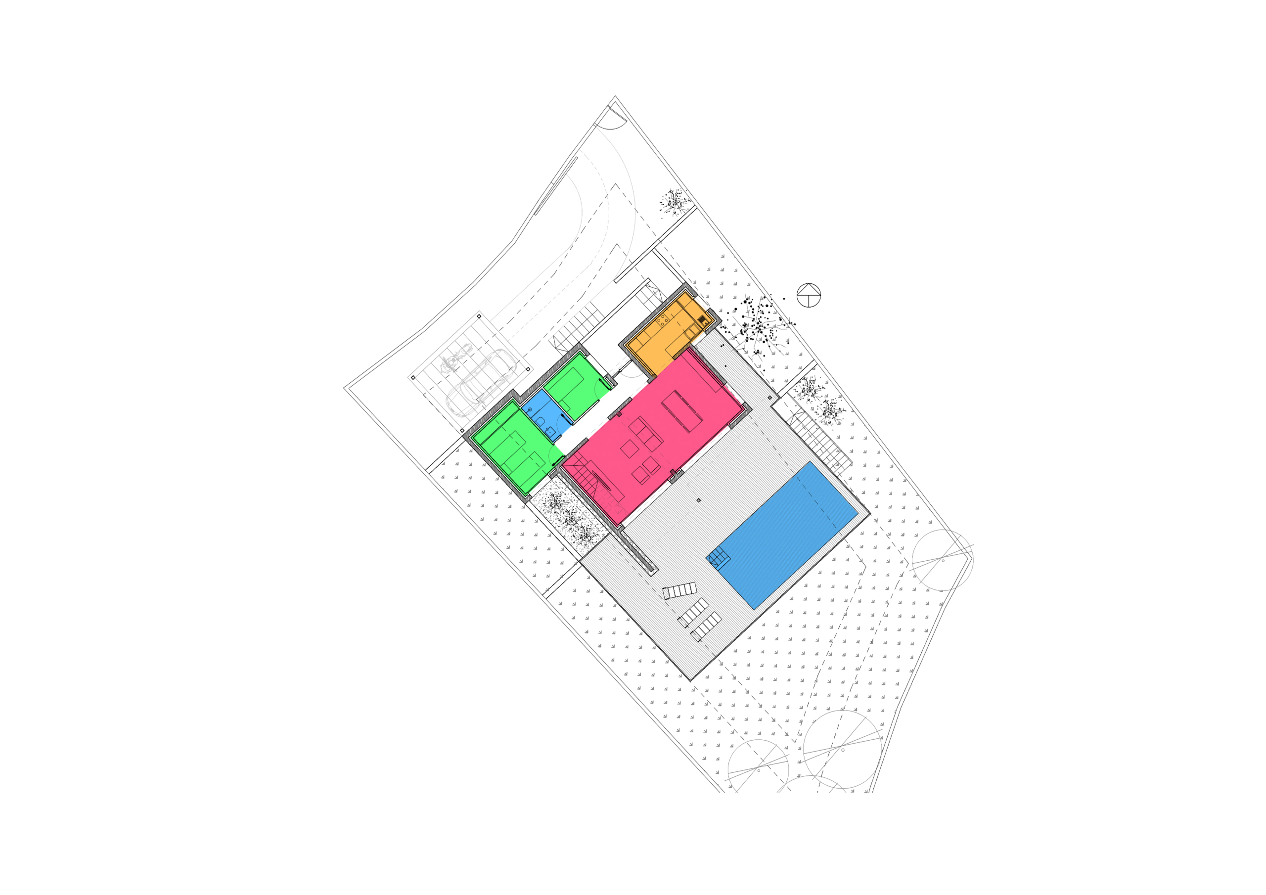 Nieuw te bouwen moderne villa in Pedreguer