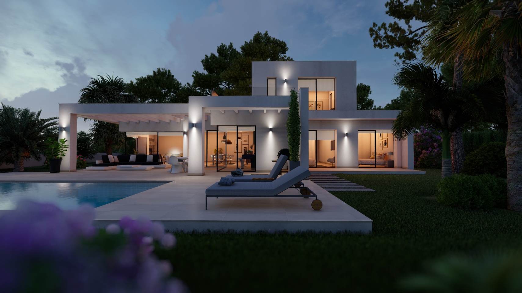 Nieuw te bouwen moderne villa in Javea