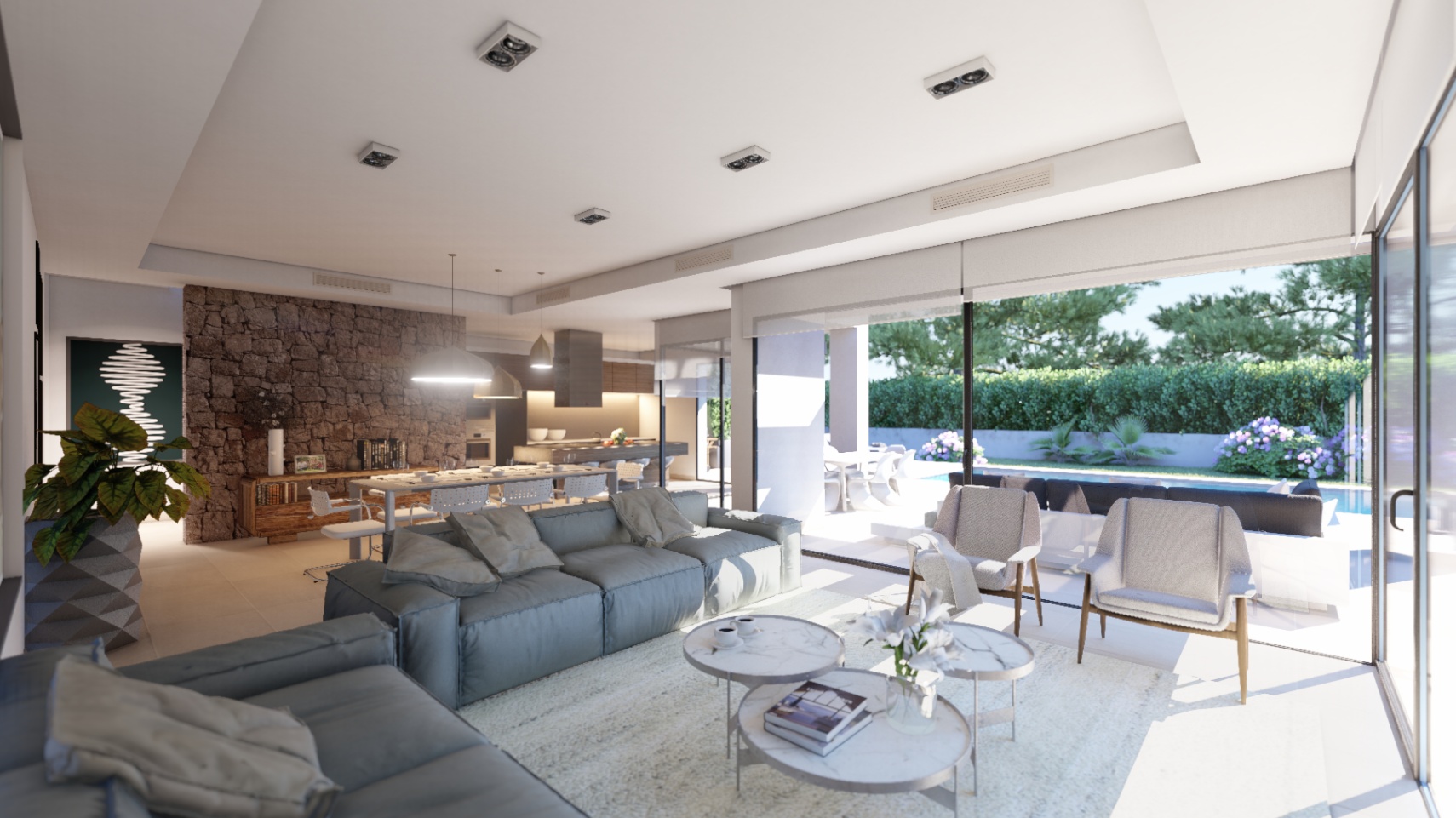 Nieuw te bouwen moderne villa in Javea