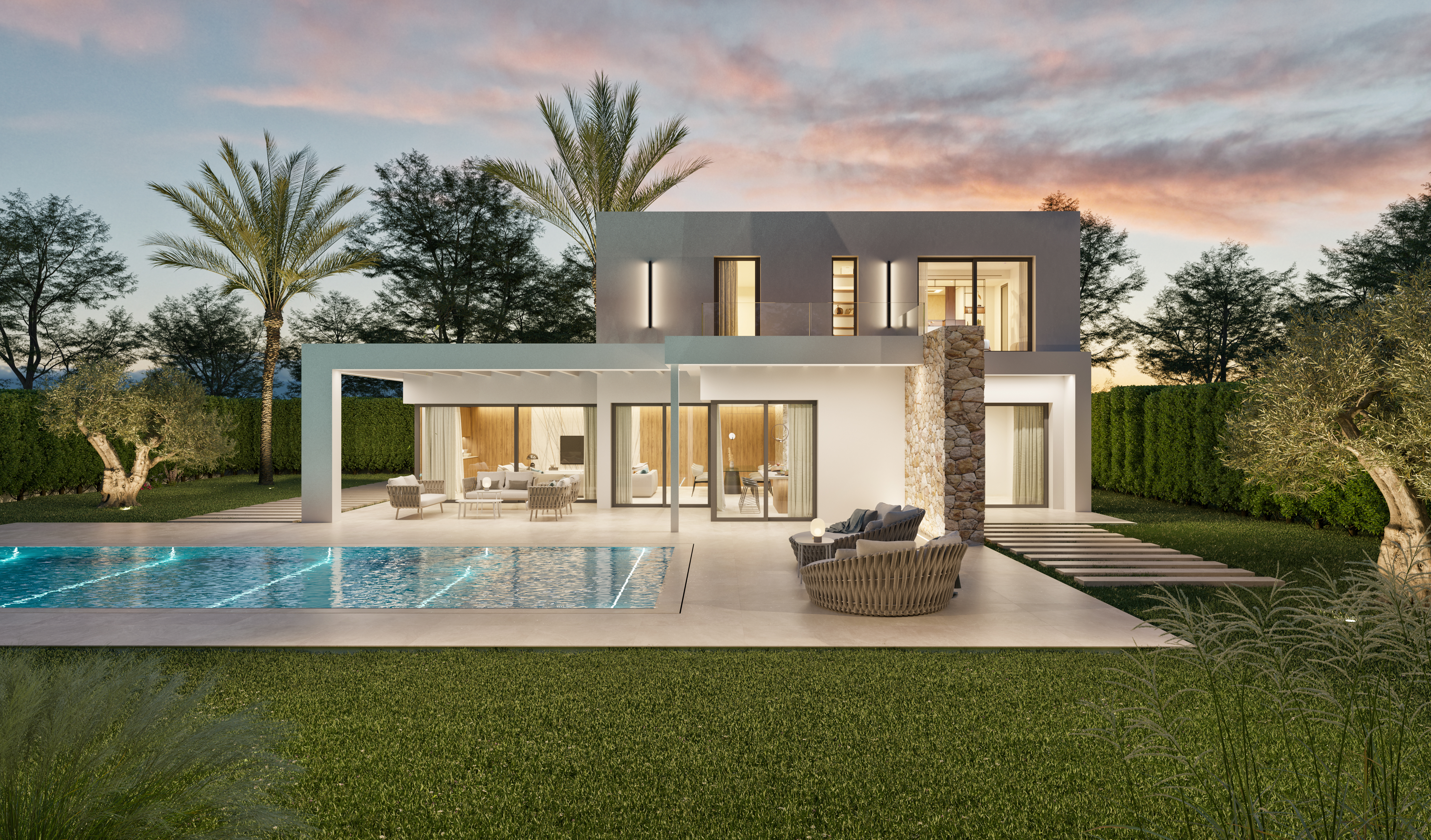 Nieuw te bouwen villa moderne in Moraira – El Portet