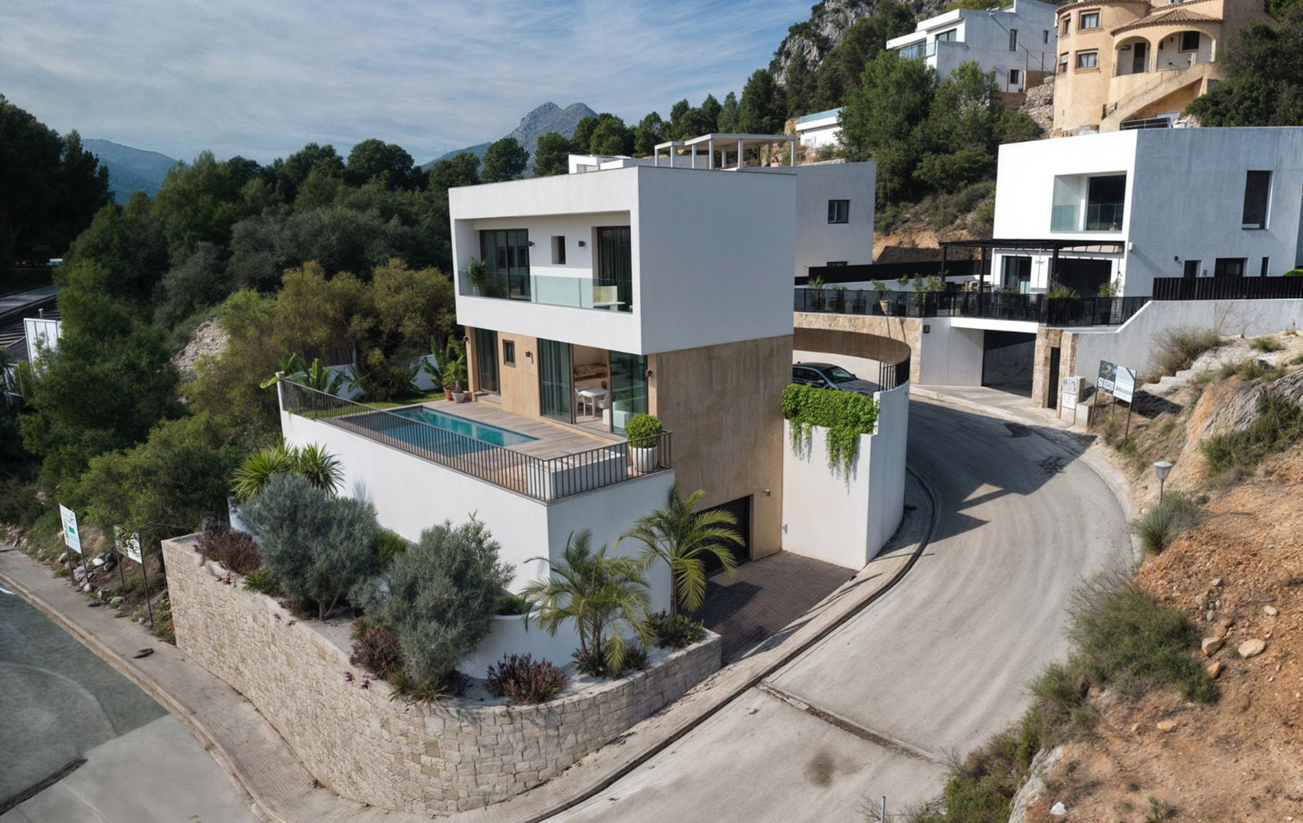 Nieuw te bouwen villa in Alcalali