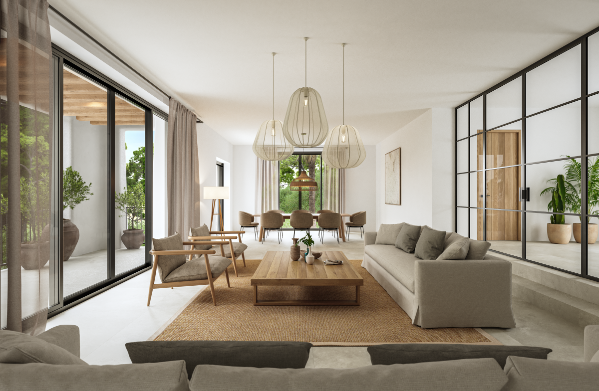 DP-91-728508-2 Nieuwbouw project met vergunning in Can Furnet – Ibiza