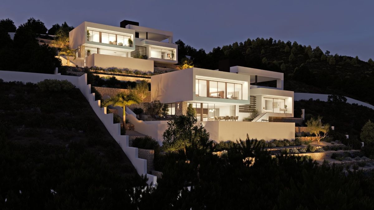 Luxe Nieuwbouw Villa met zeezicht te koop in Altea