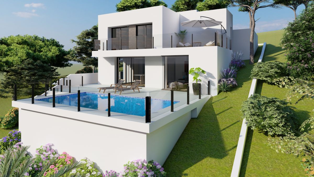 Nieuwbouw villa Cumbre de Sol (3) Luxe Nieuwbouw Villa te koop in Benitachell