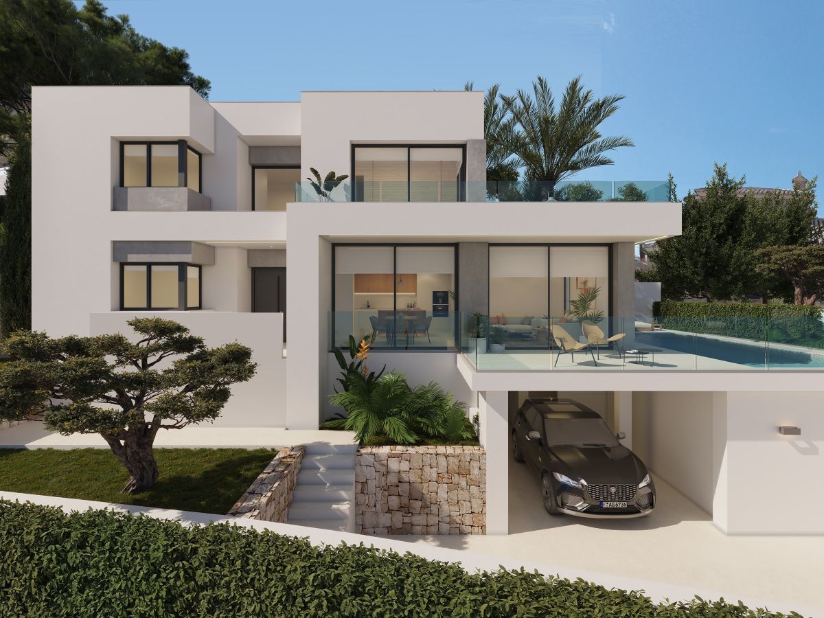 Luxe Nieuwbouw Villa met zeezicht te koop in Benitachell