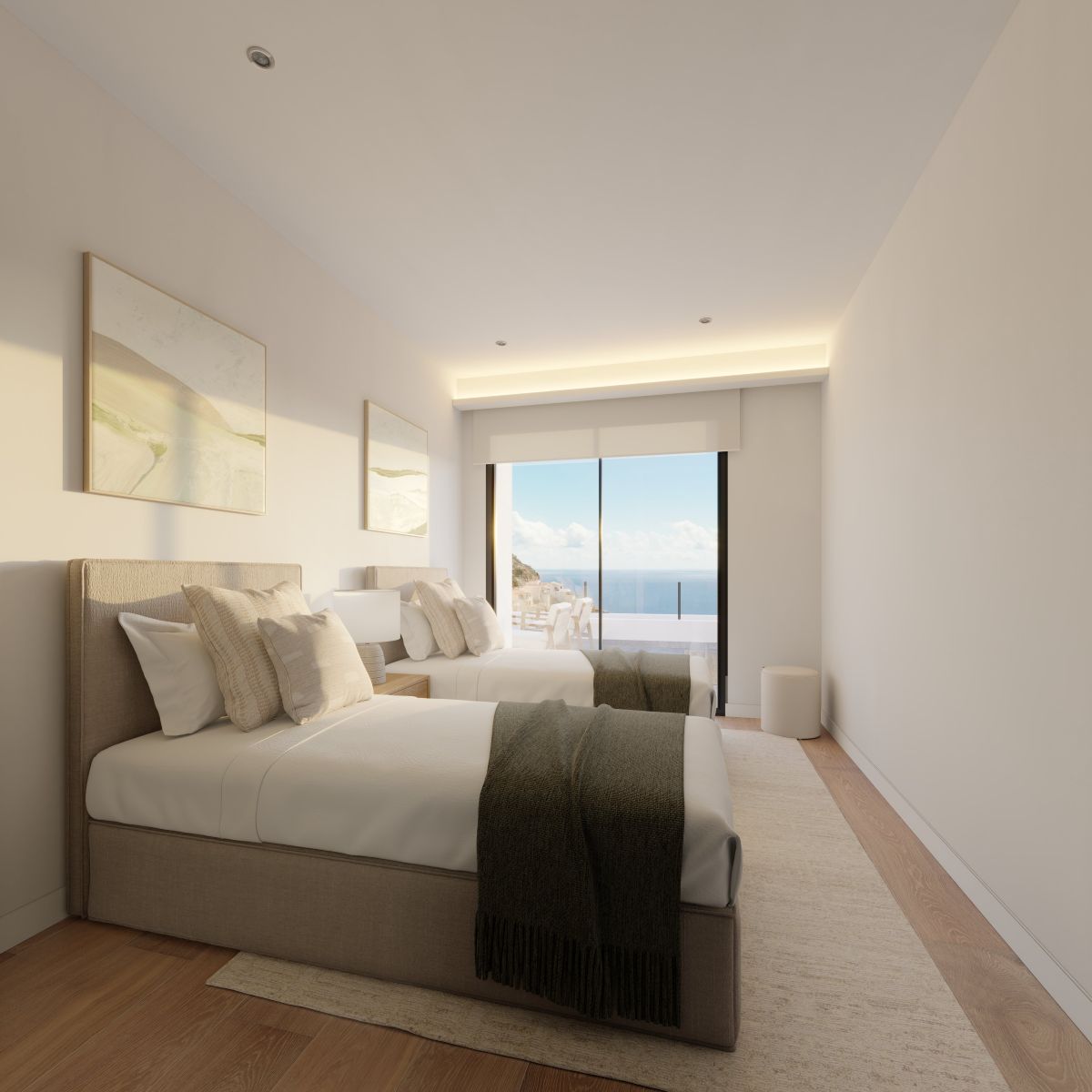 Luxe Nieuwbouw Appartement met zeezicht te koop in Benitachell