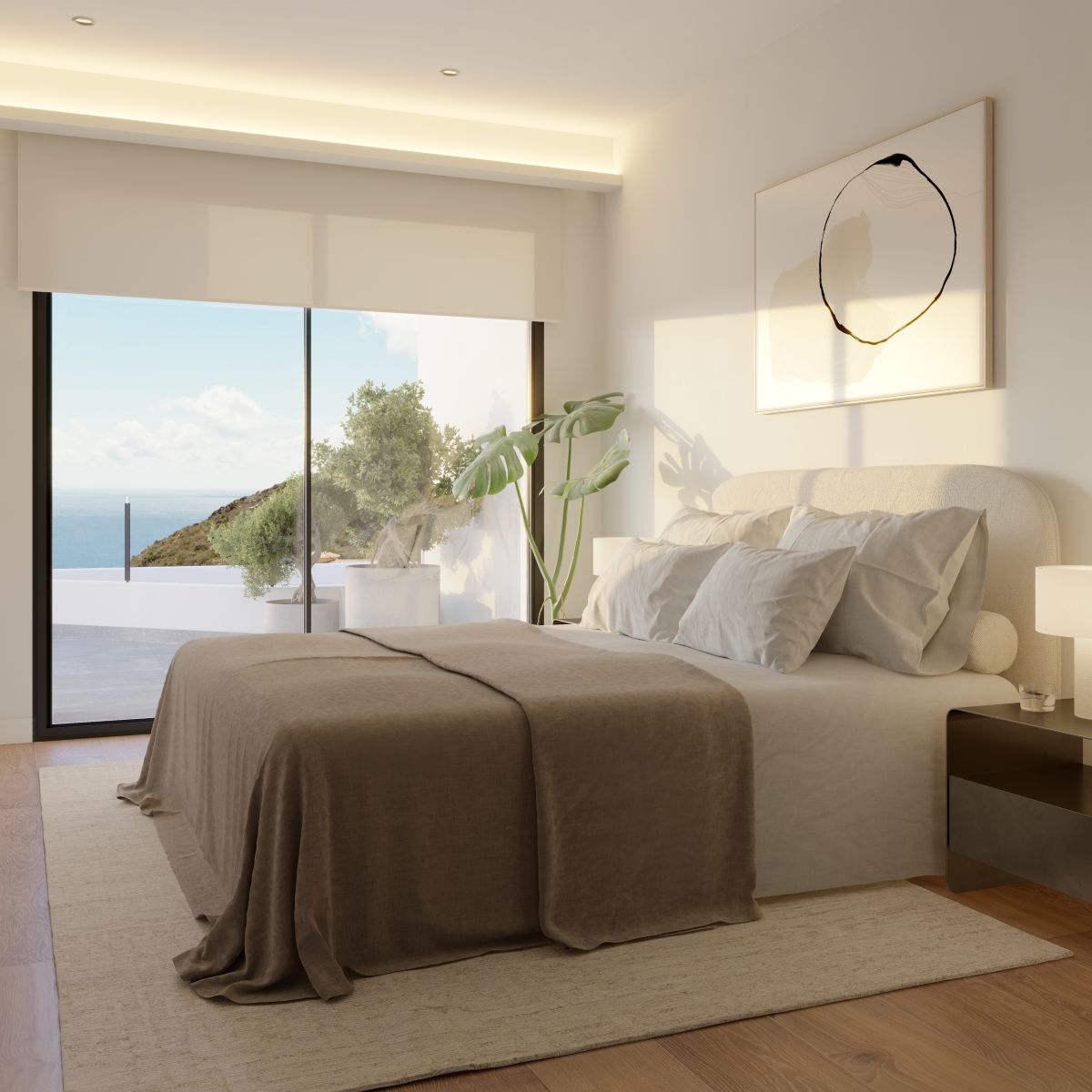 Luxe Nieuwbouw Appartement met zeezicht te koop in Benitachell