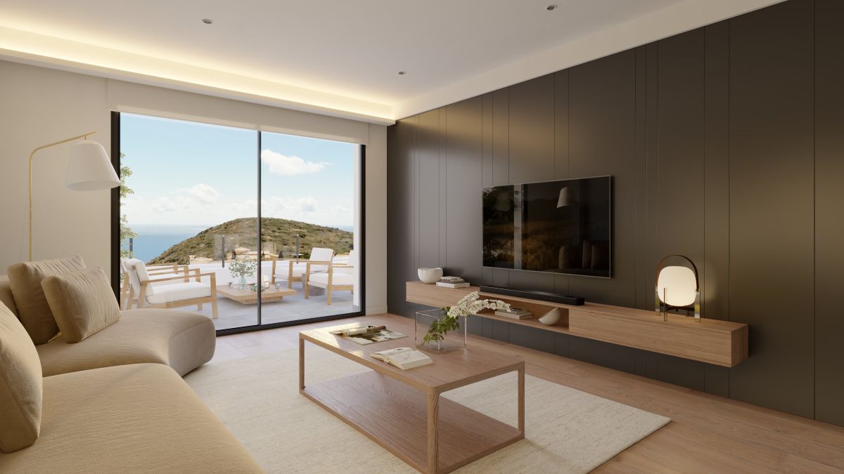 Luxe Nieuwbouw Appartement met zeezicht te koop in Benitachell