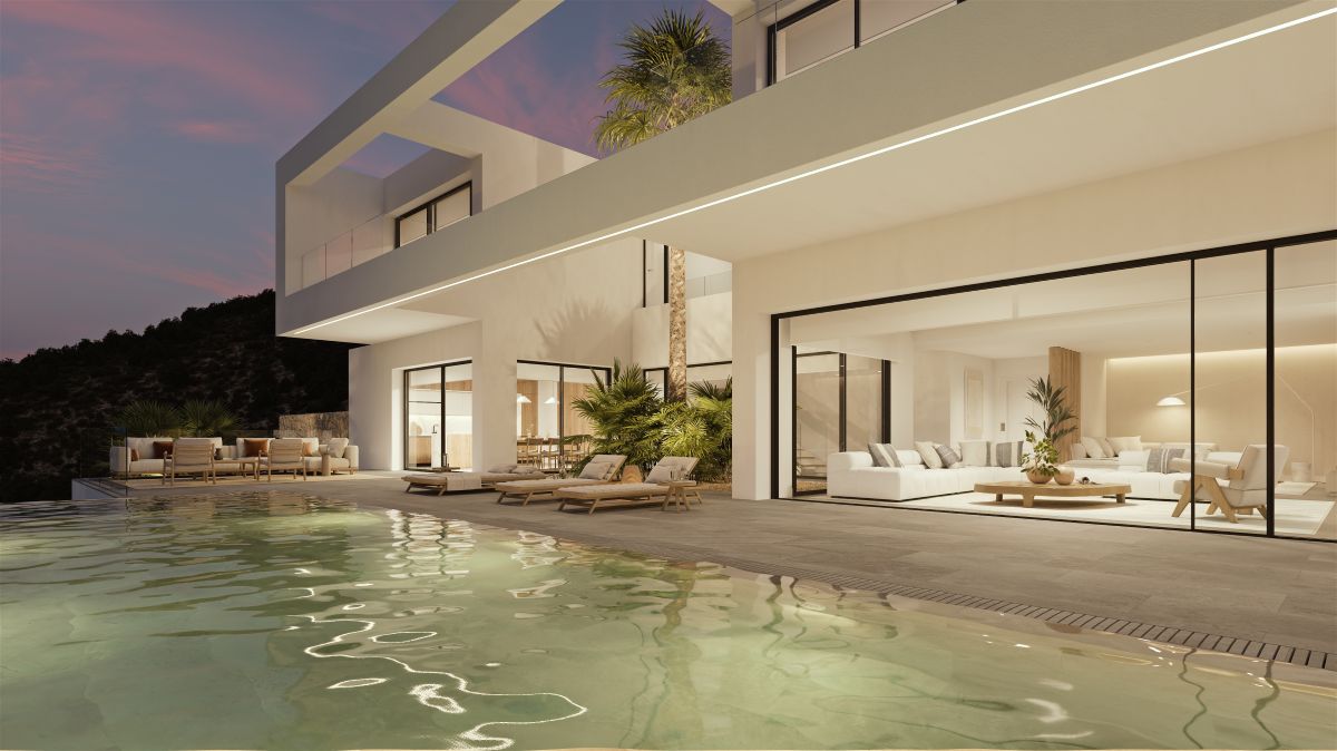 Luxe Nieuwbouw Villa met zeezicht te koop in Benissa
