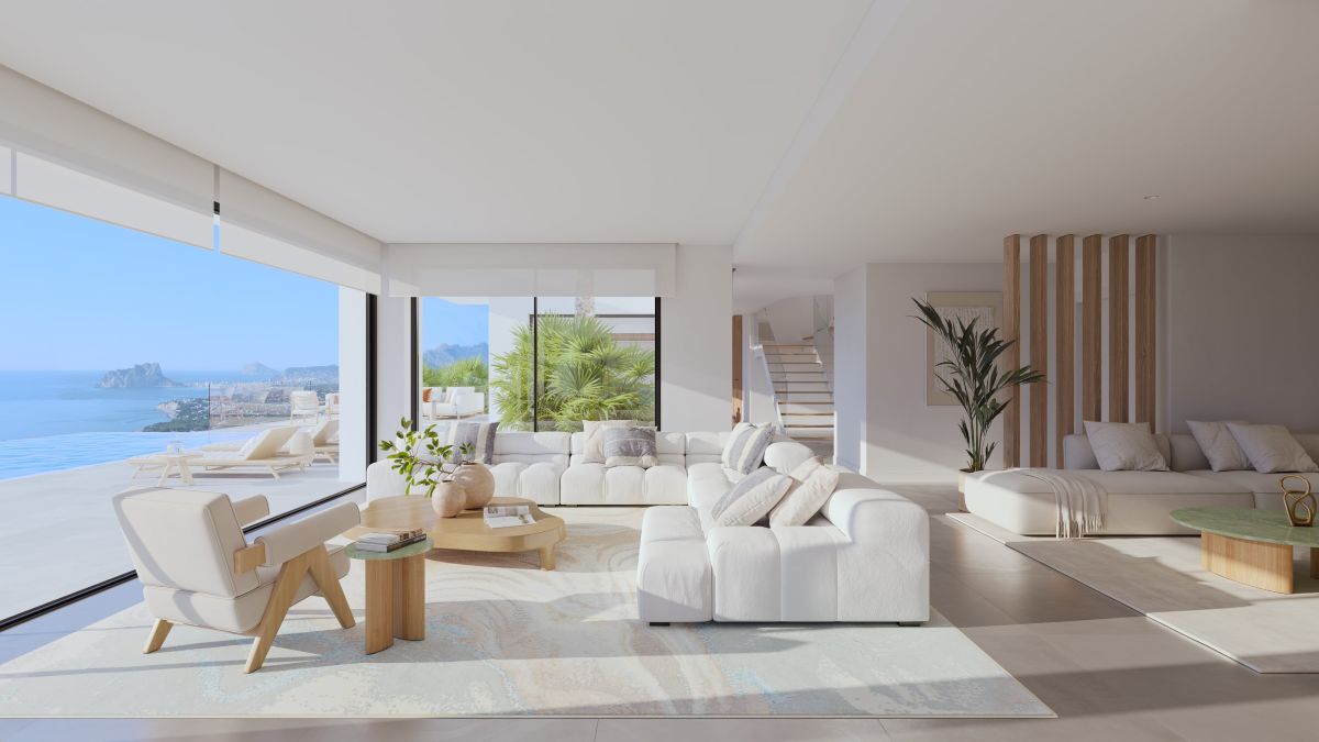 Luxe Nieuwbouw Villa met zeezicht te koop in Benissa