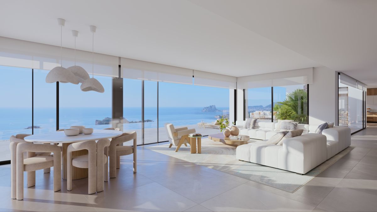 Luxe Nieuwbouw Villa met zeezicht te koop in Benissa