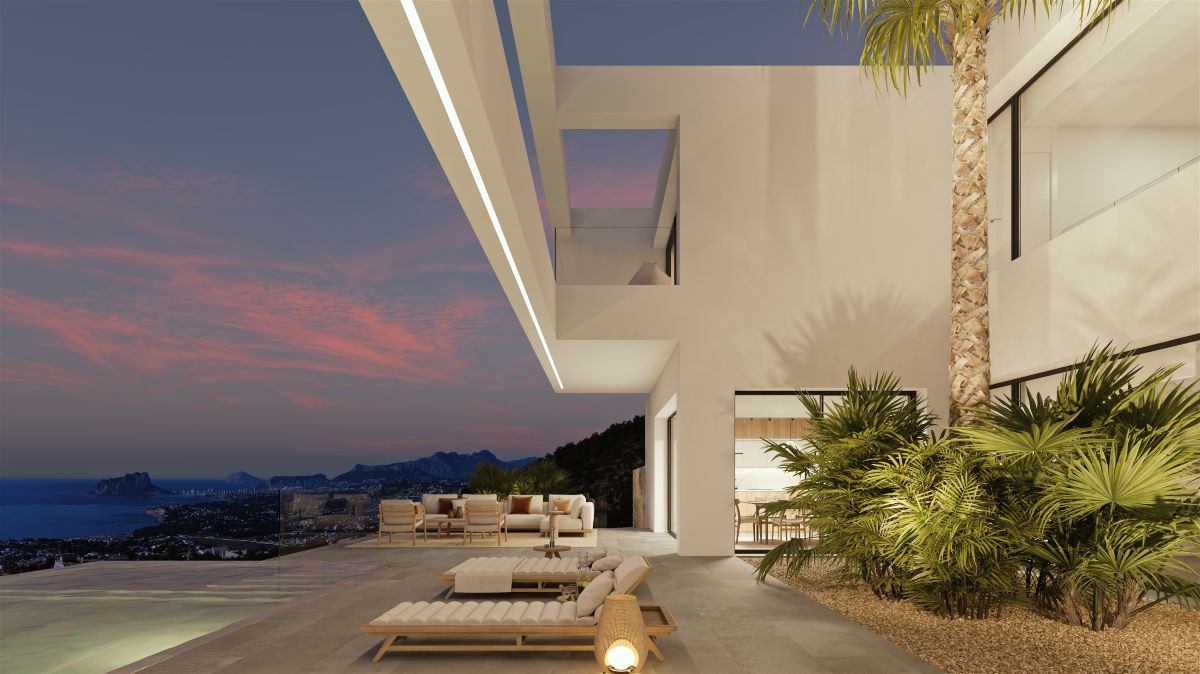 Luxe Nieuwbouw Villa met zeezicht te koop in Benissa