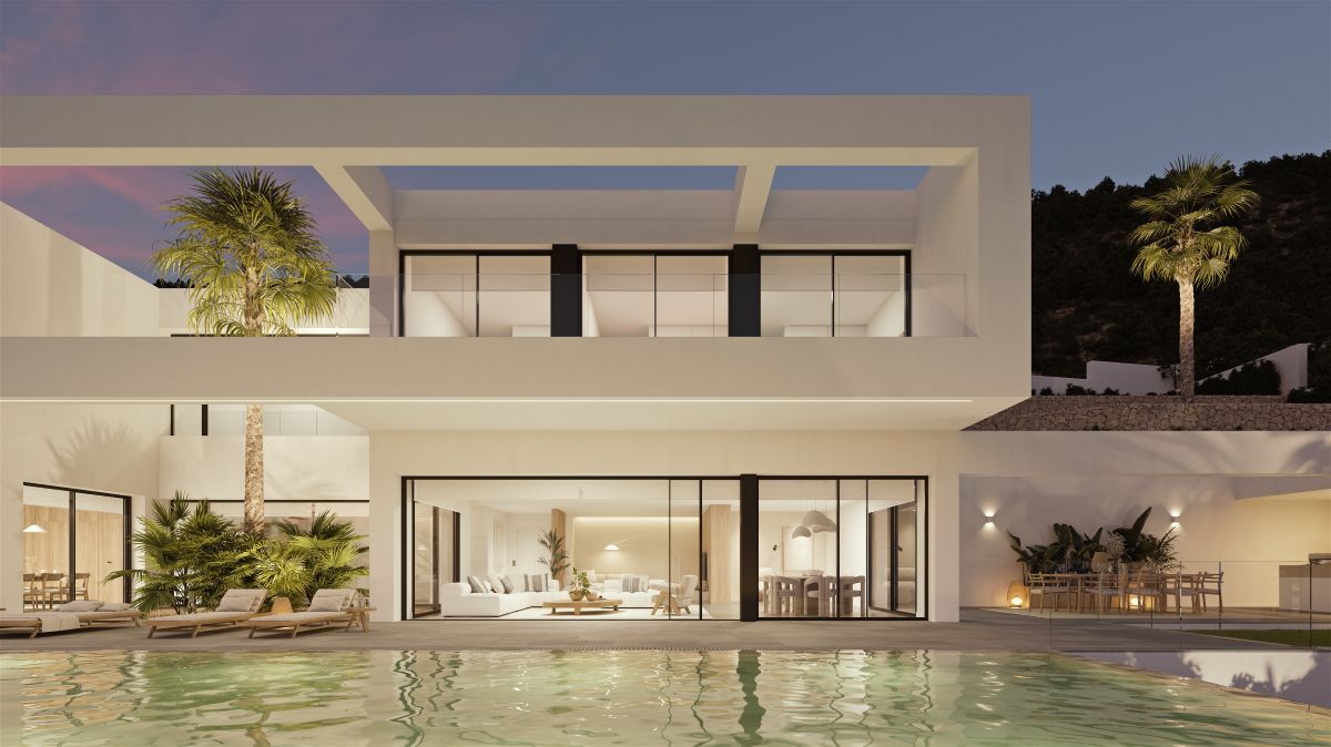 Luxe Nieuwbouw Villa met zeezicht te koop in Benissa