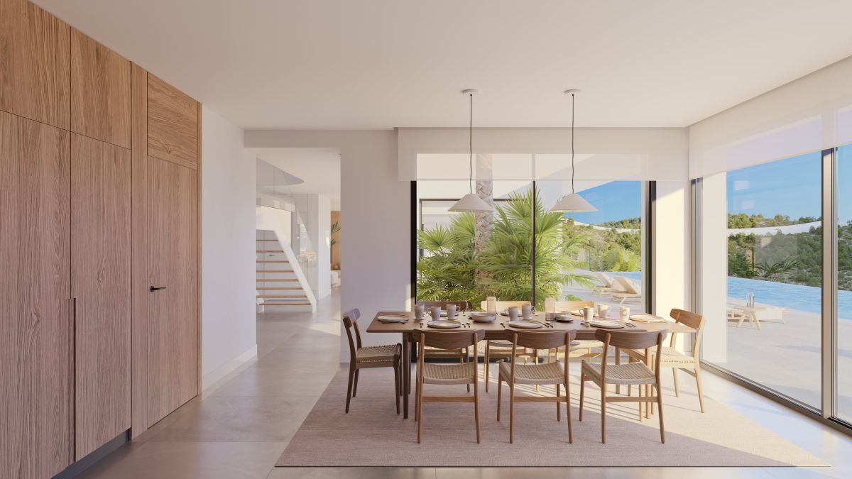 Luxe Nieuwbouw Villa met zeezicht te koop in Benissa