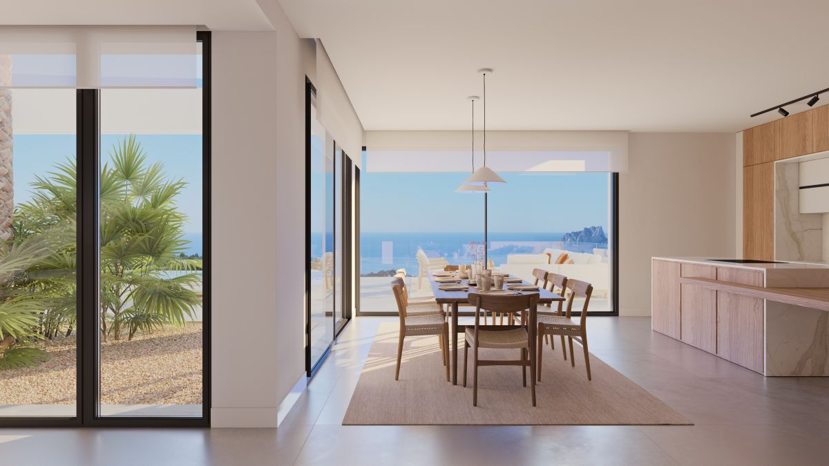 Luxe Nieuwbouw Villa met zeezicht te koop in Benissa